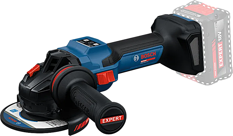 Bosch expert accu haakse slijper exws18v-15s naked
