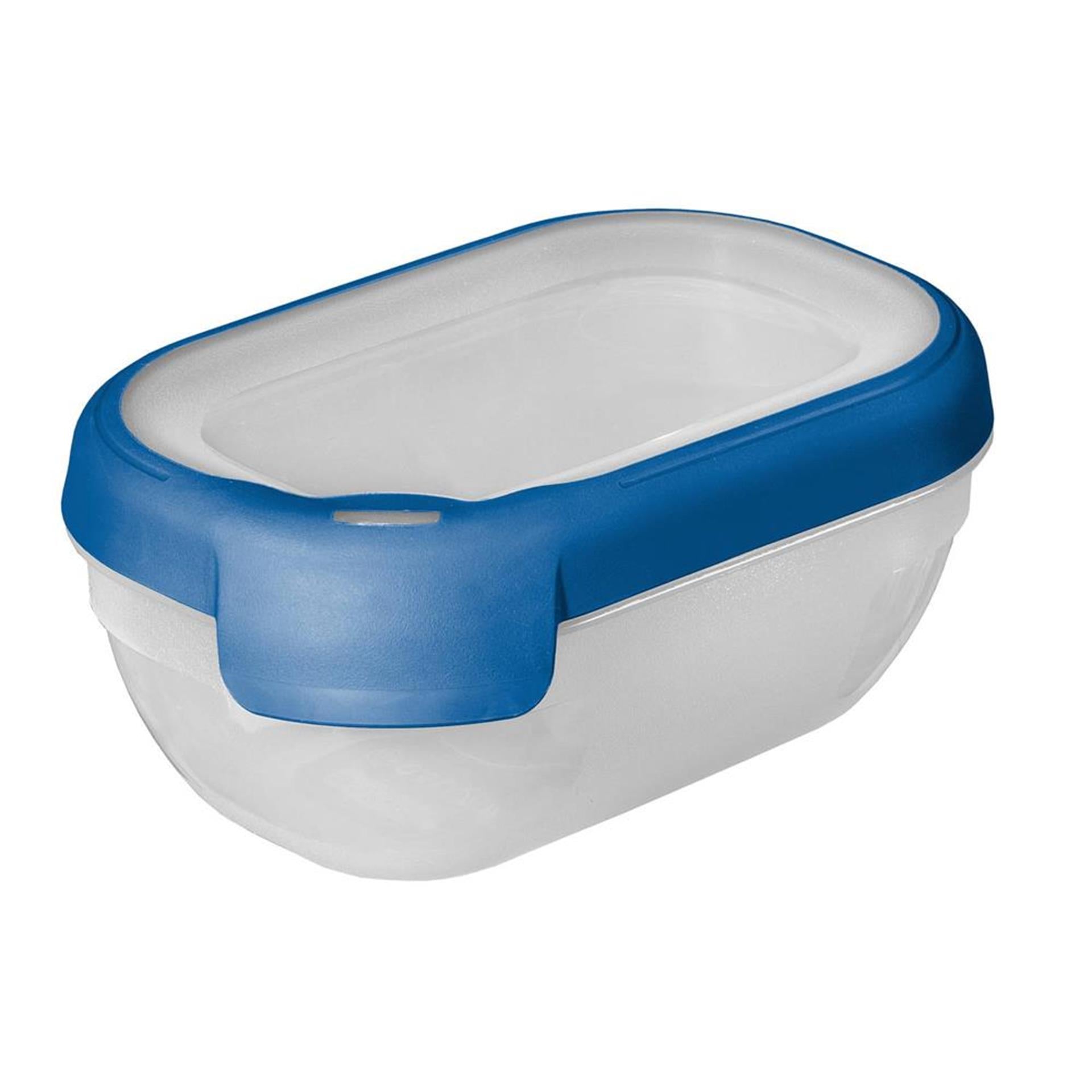 Curver grand chef vershoudbak rechthoekig 0,5l transparant donkerblauw