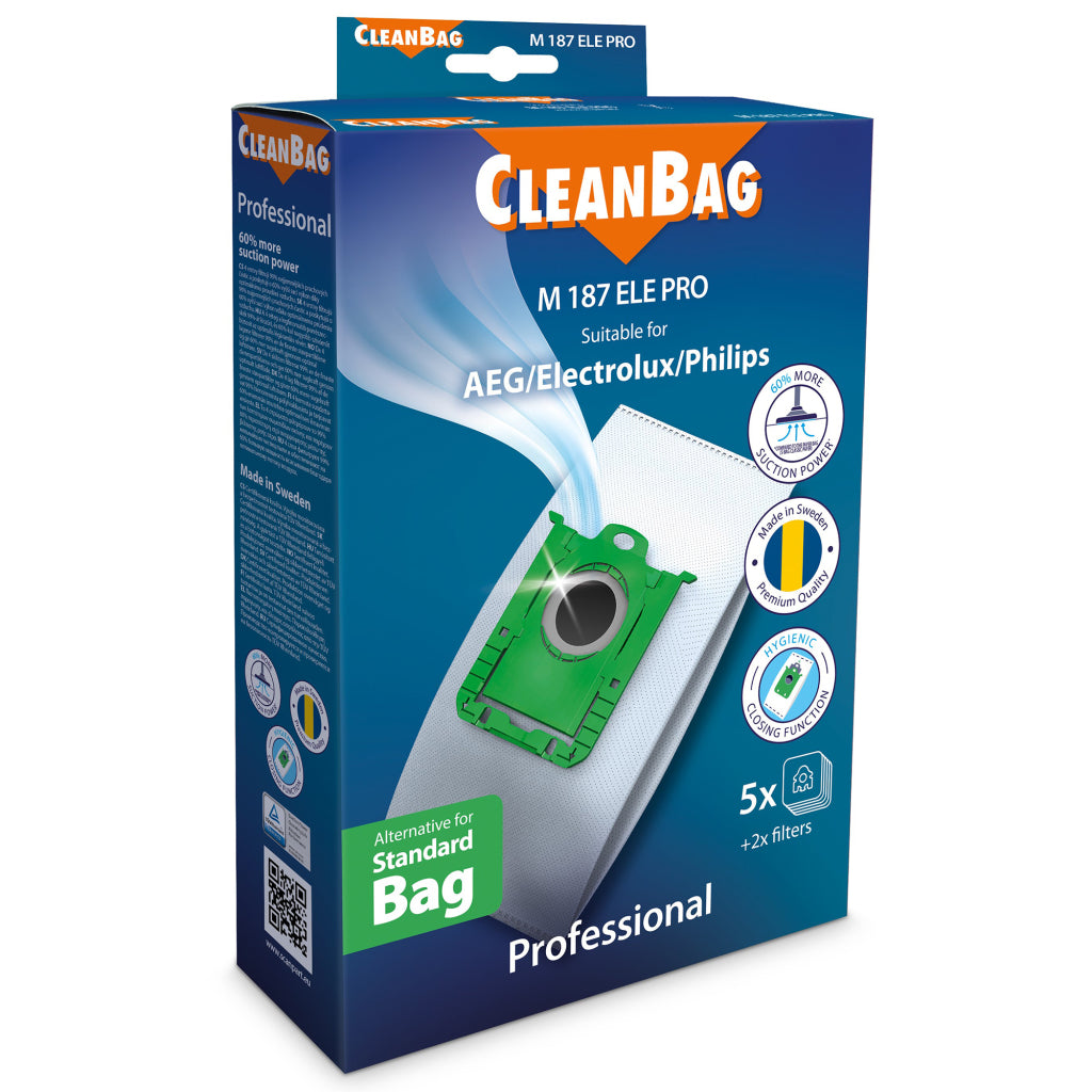 Scanpart cleanbag professionele stofzuigerzakken 5 stuks
