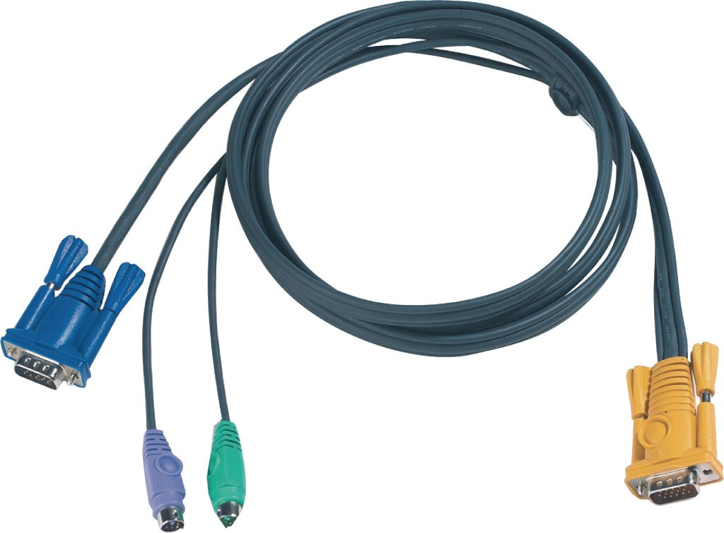 Aten Aten 2L-5206P KVM Speciale Combinatiekabel, Vga PS 2