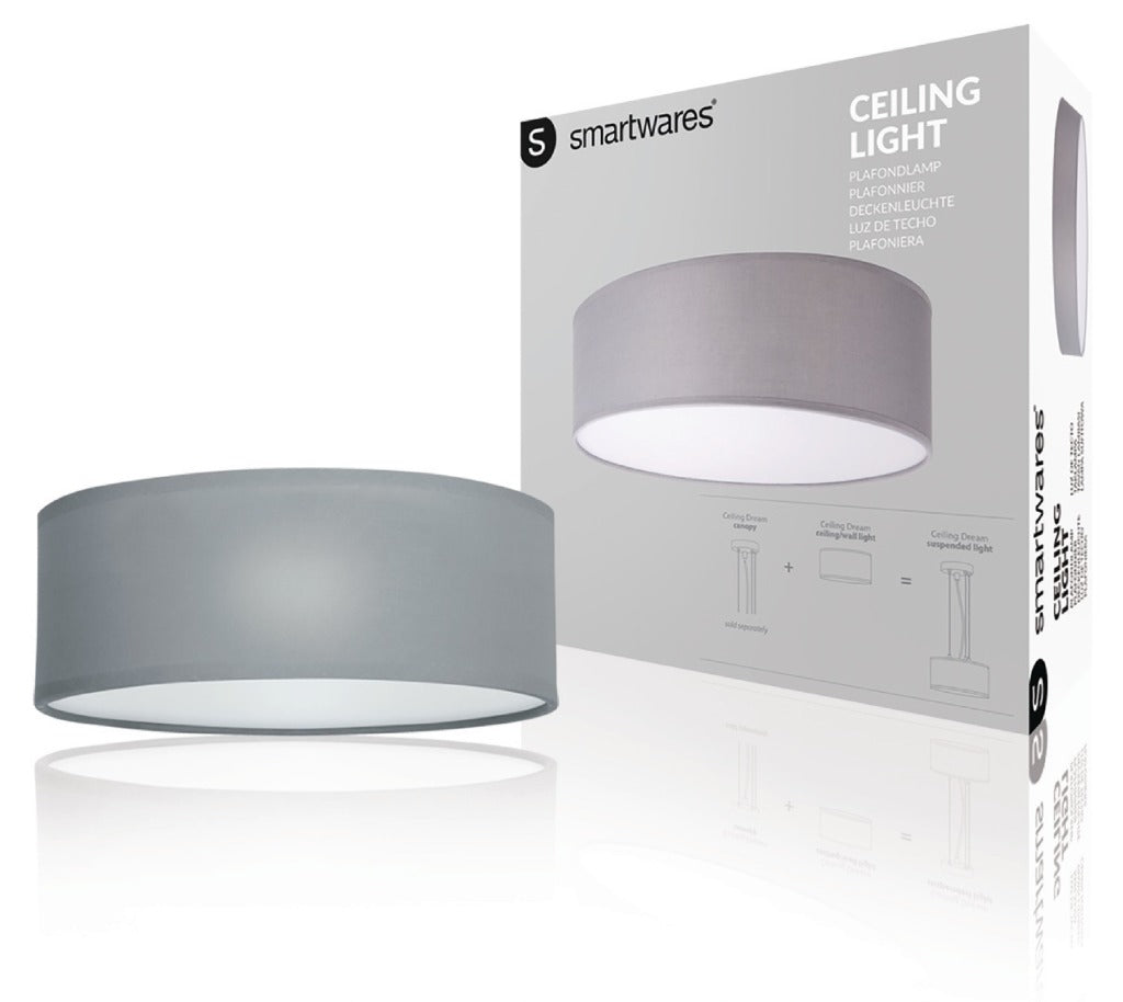 Ranex Ranex RA-1000465 Mia Led Plafondlamp 30cm Grijs