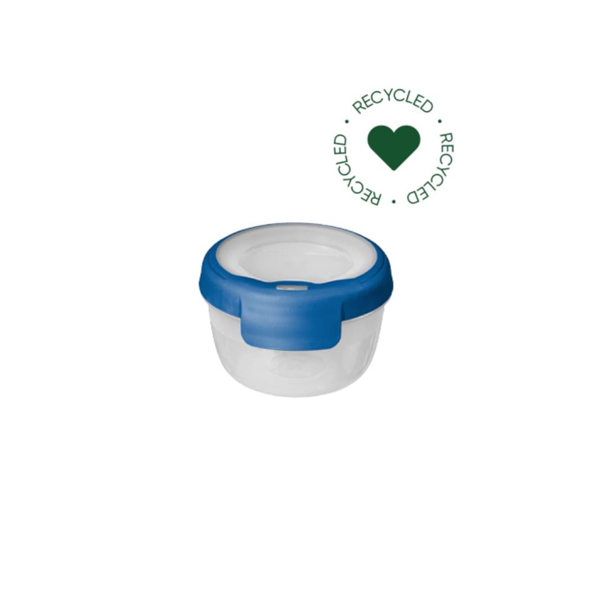 Curver grand chef vershoudbak rond 0,25l transparant donkerblauw