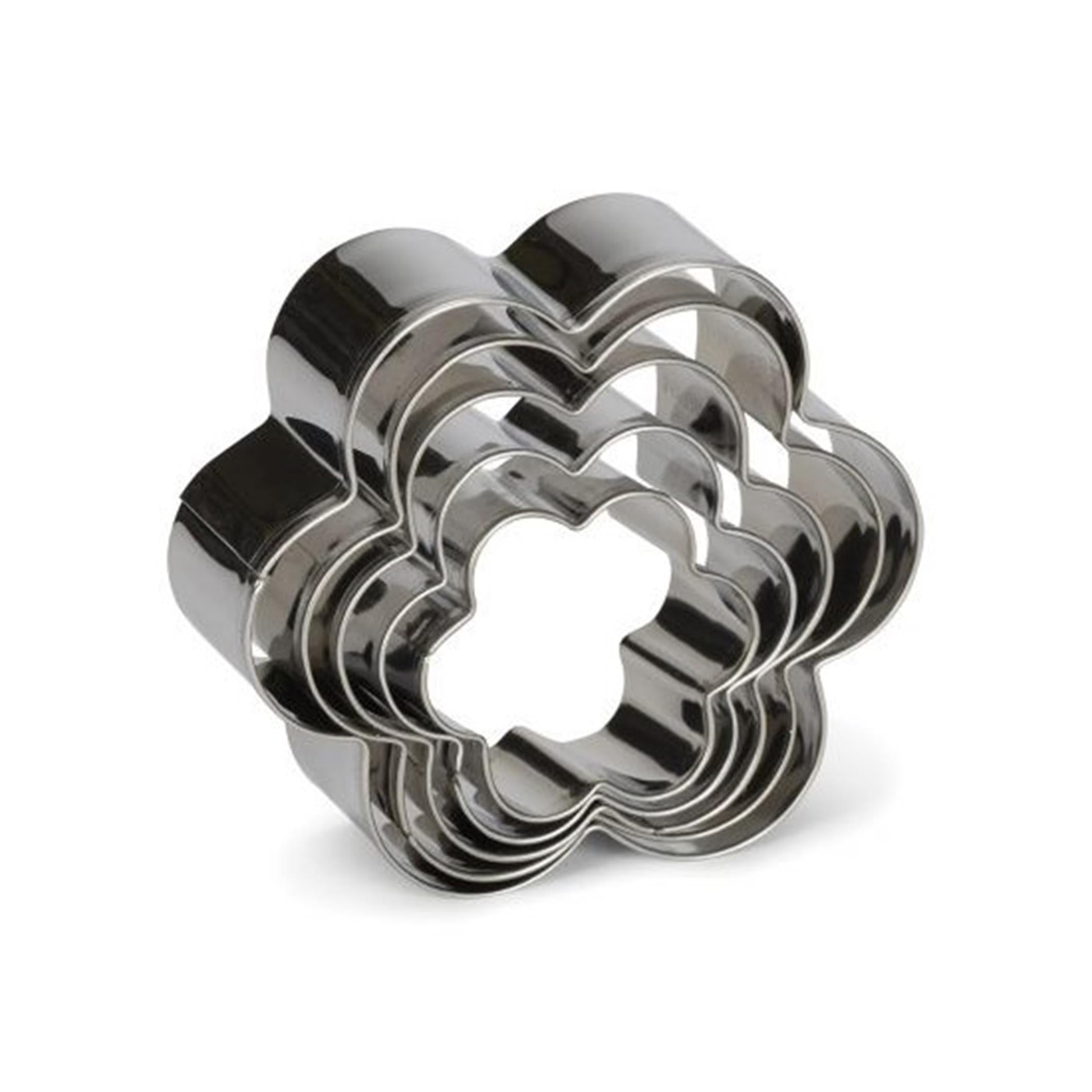 Patisse uitsteekvorm 5 delig bloem