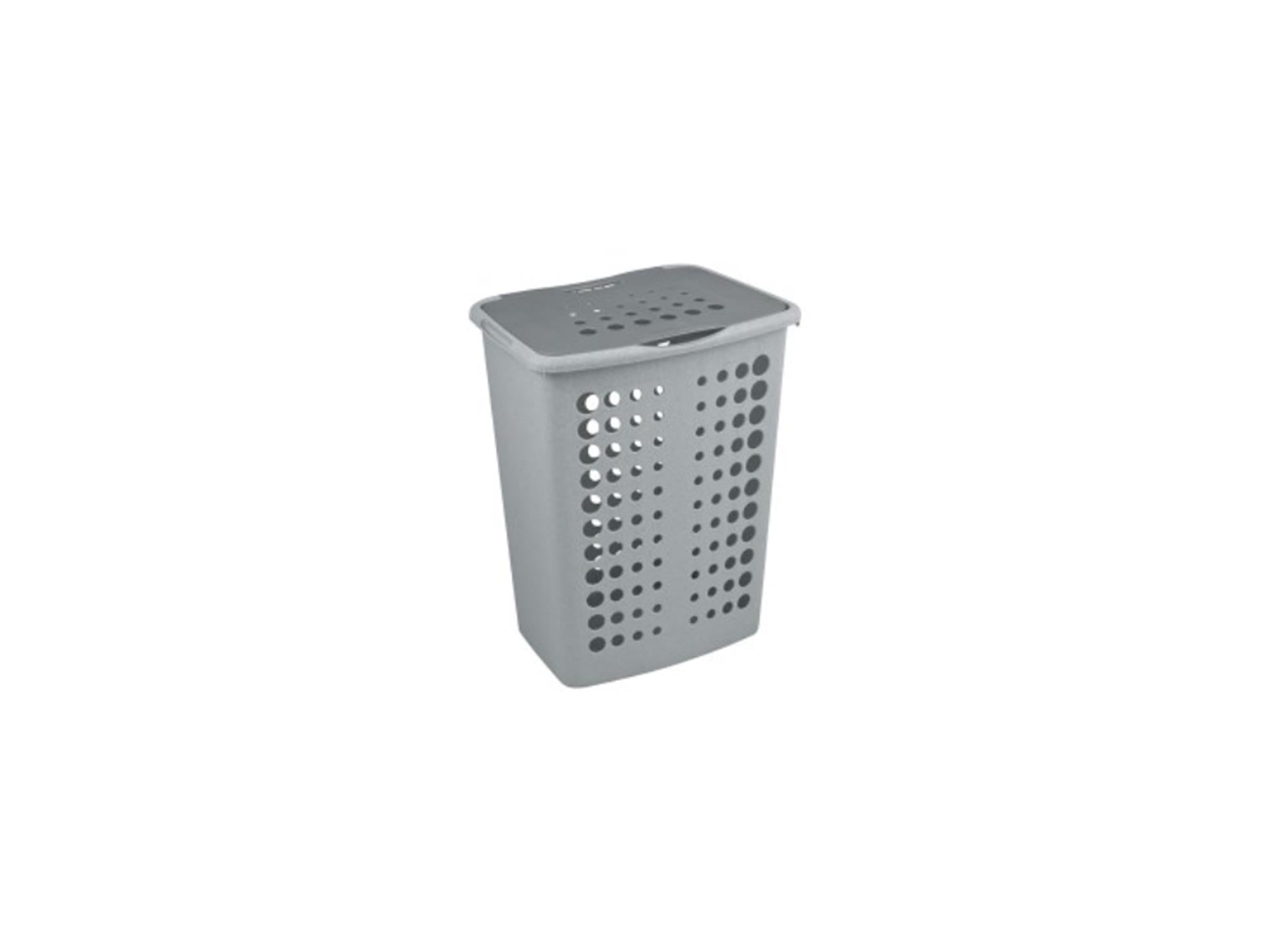 Curver victor wasbox 60l zilver antrac