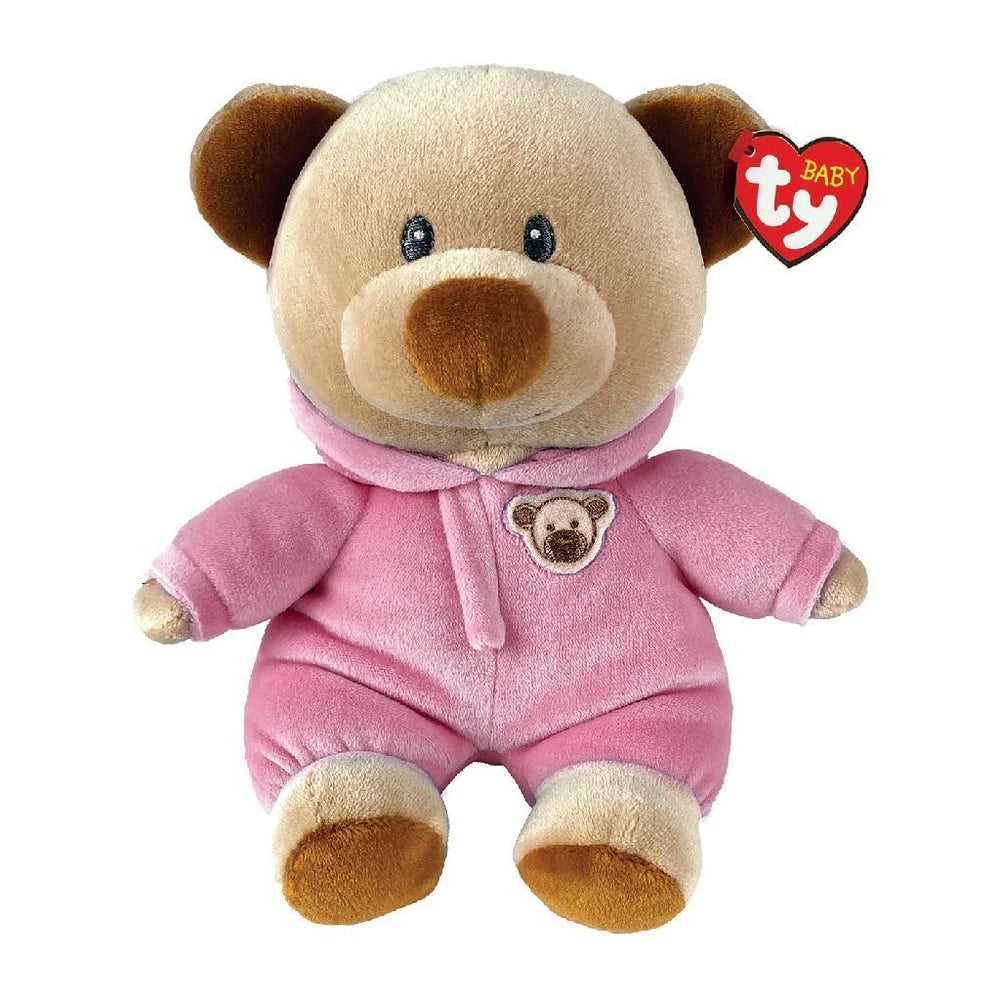 TY TY Babyknuffel Pyjamabier 15 cm Roze