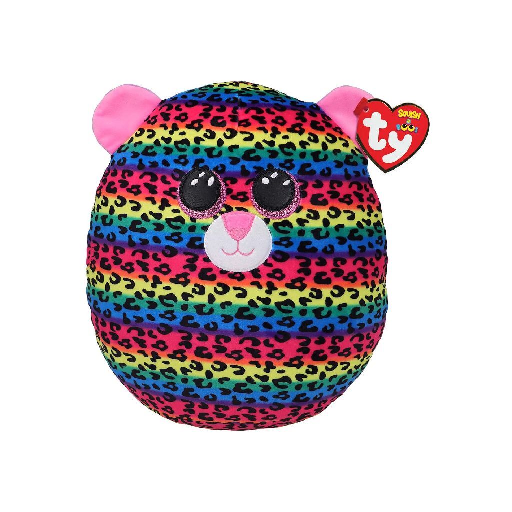 Ty beanie ty squish a boo stippen luipaard, 20 cm