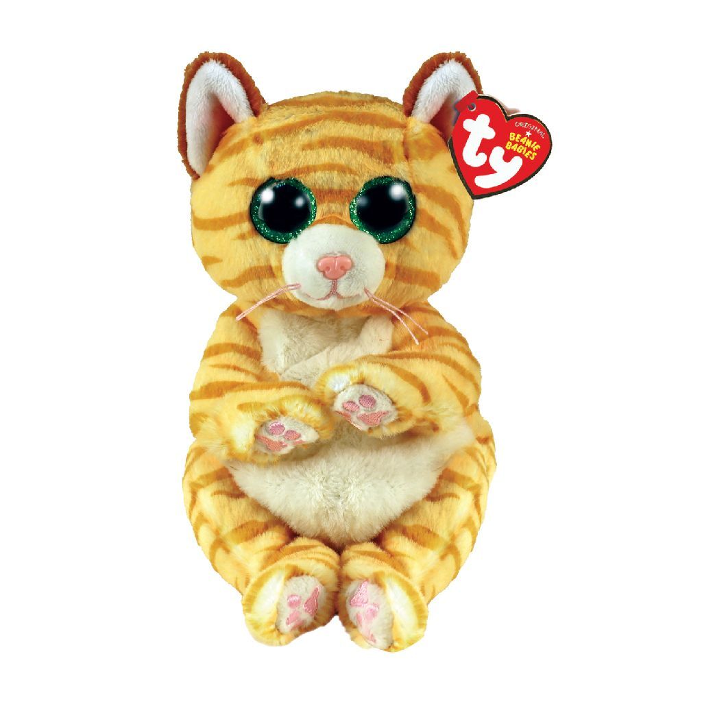 Ty beanie baby knuffel kat mango 15 cm