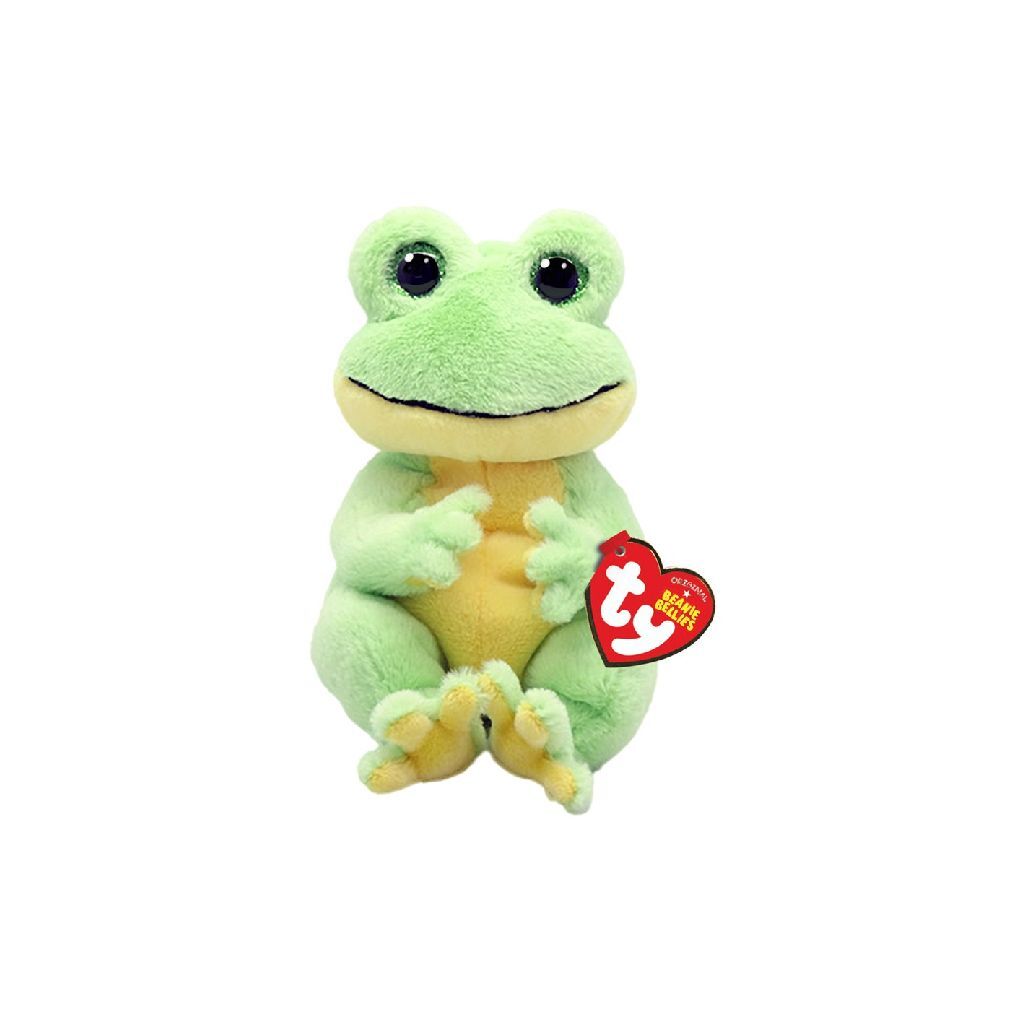 Ty Beanie Babies Bellies Snapper Kikker, 15 cm