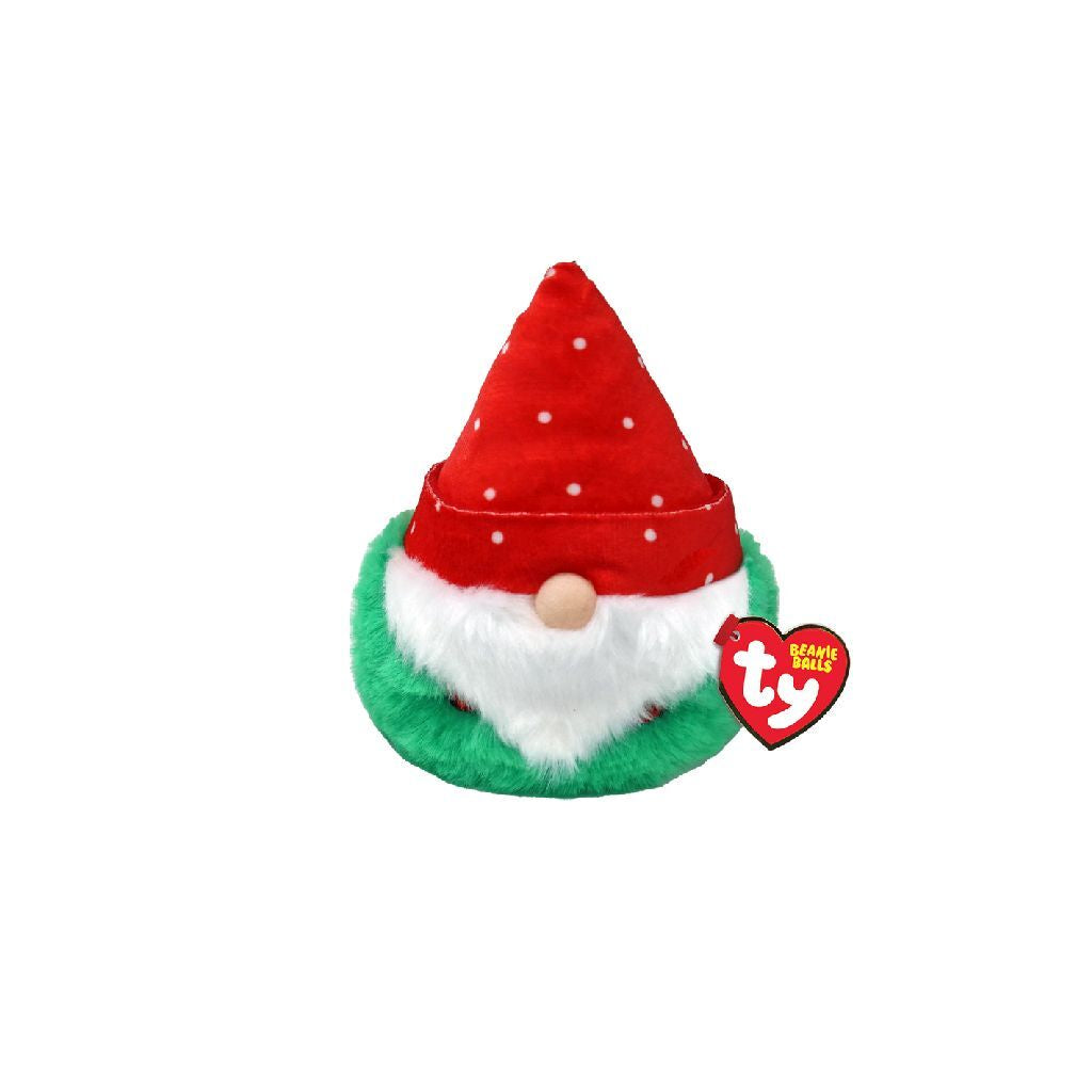 Ty Beanie Ty Teeny Puffies kerstkabouter Topsy, 10 cm