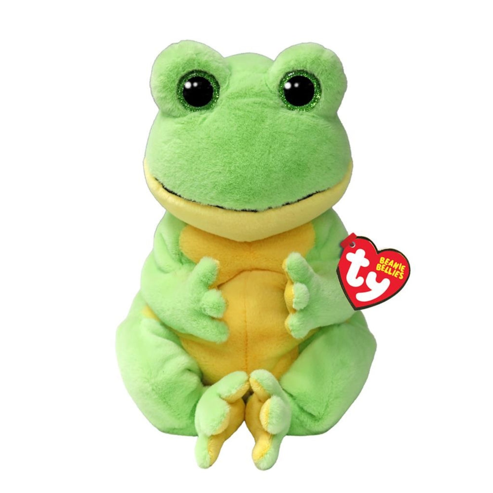 Ty beanie babies buikjes snapper kikker medium,