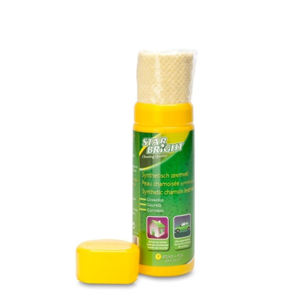Starbright pva zeemvel geel gewafeldâ 43x32cm