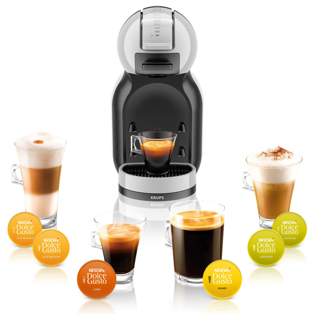 Krups kp123b nescaf eacute; dolce gusto mini me koffiecupmachine zwart RVS