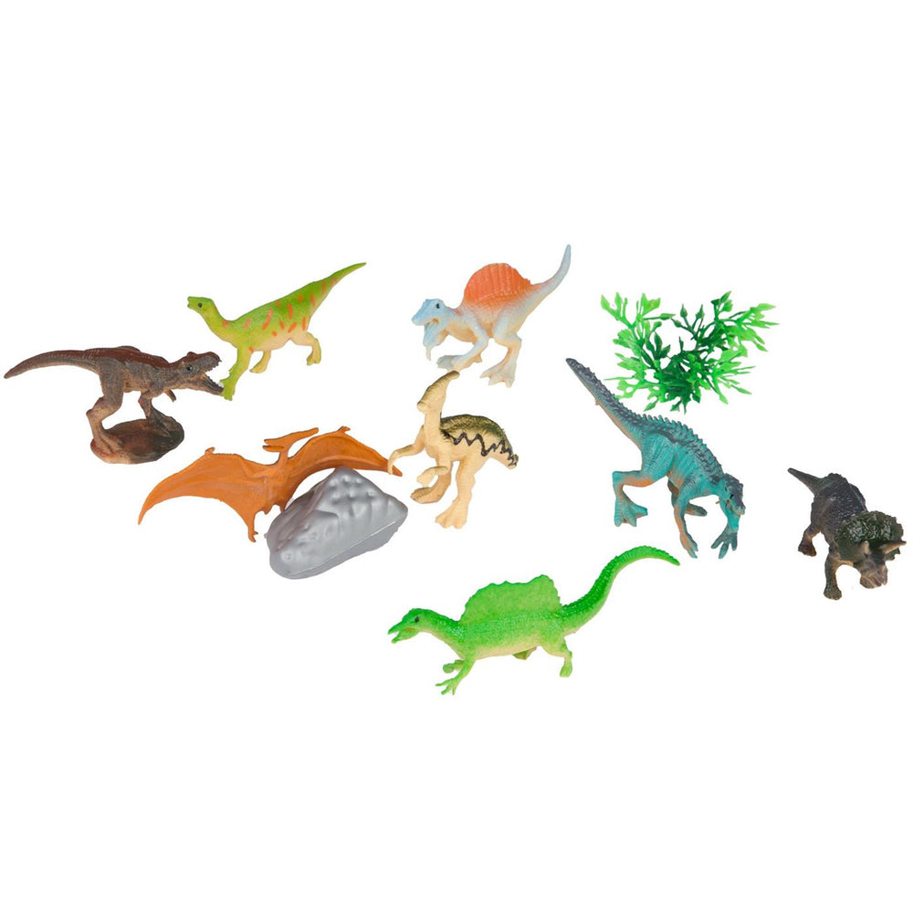 Toi-toys animal world speelset -dino- 10dlg in koker