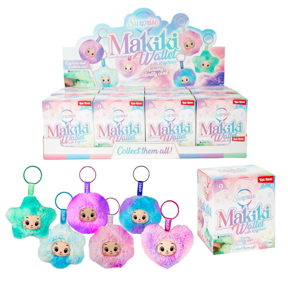 Toi-toys sleutelhanger - makiki portemonnee- 6ass