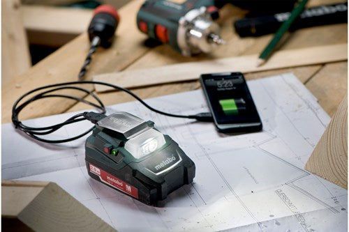 Metabo pa 14,4-18 led-usb accu-power adapter - 600288000