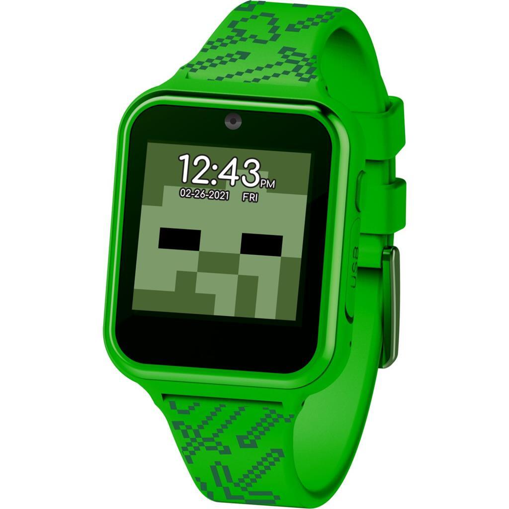 Accutime minecraft interactief horloge groen