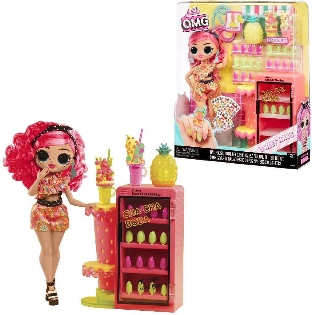 MGA Entertainment Verrassing! OMG Zoete Nagels Pinky Pops F