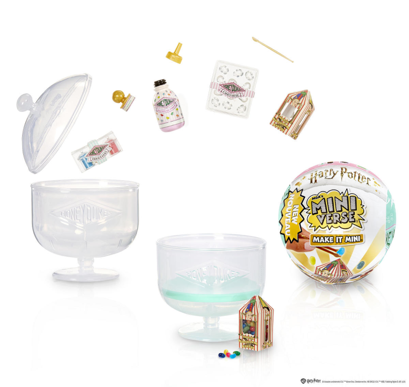 Mga entertainment miniverse make it mini harry potter honeydukes - knutselset