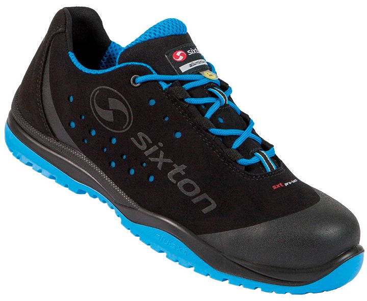 Sixton peak 91328-03 cuban lg s1 esd zwart blauw - maat 45 - 00.091.011.45