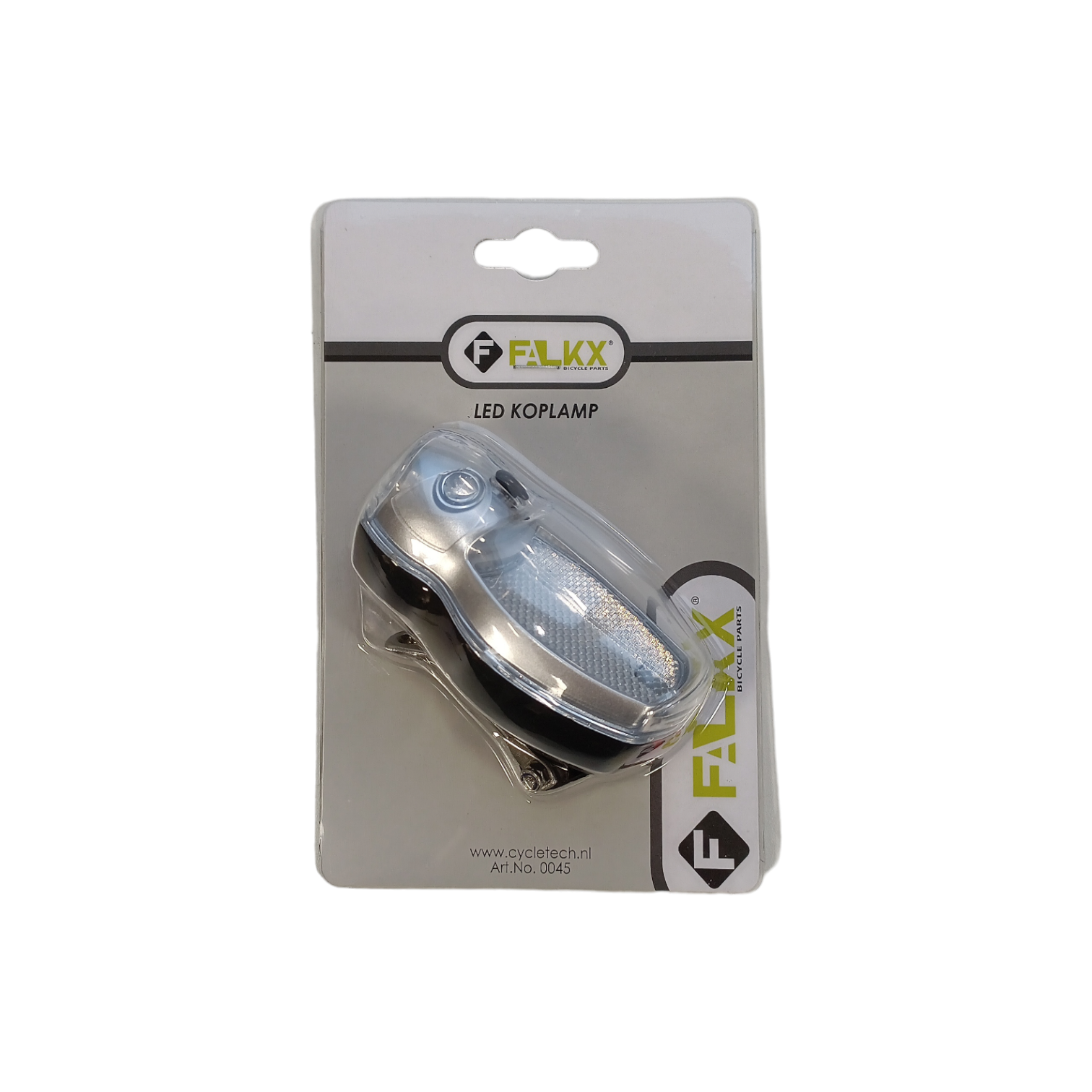 FALKX LED-koplamp Uil 2 LED's. incl batterijen (hangverpakking).