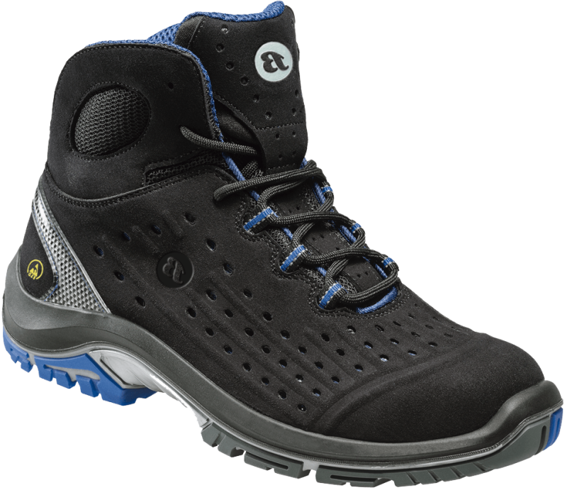 Bata werkschoen sync hoog s1p | zwart blauw | maat 46 - 00.017.022.46