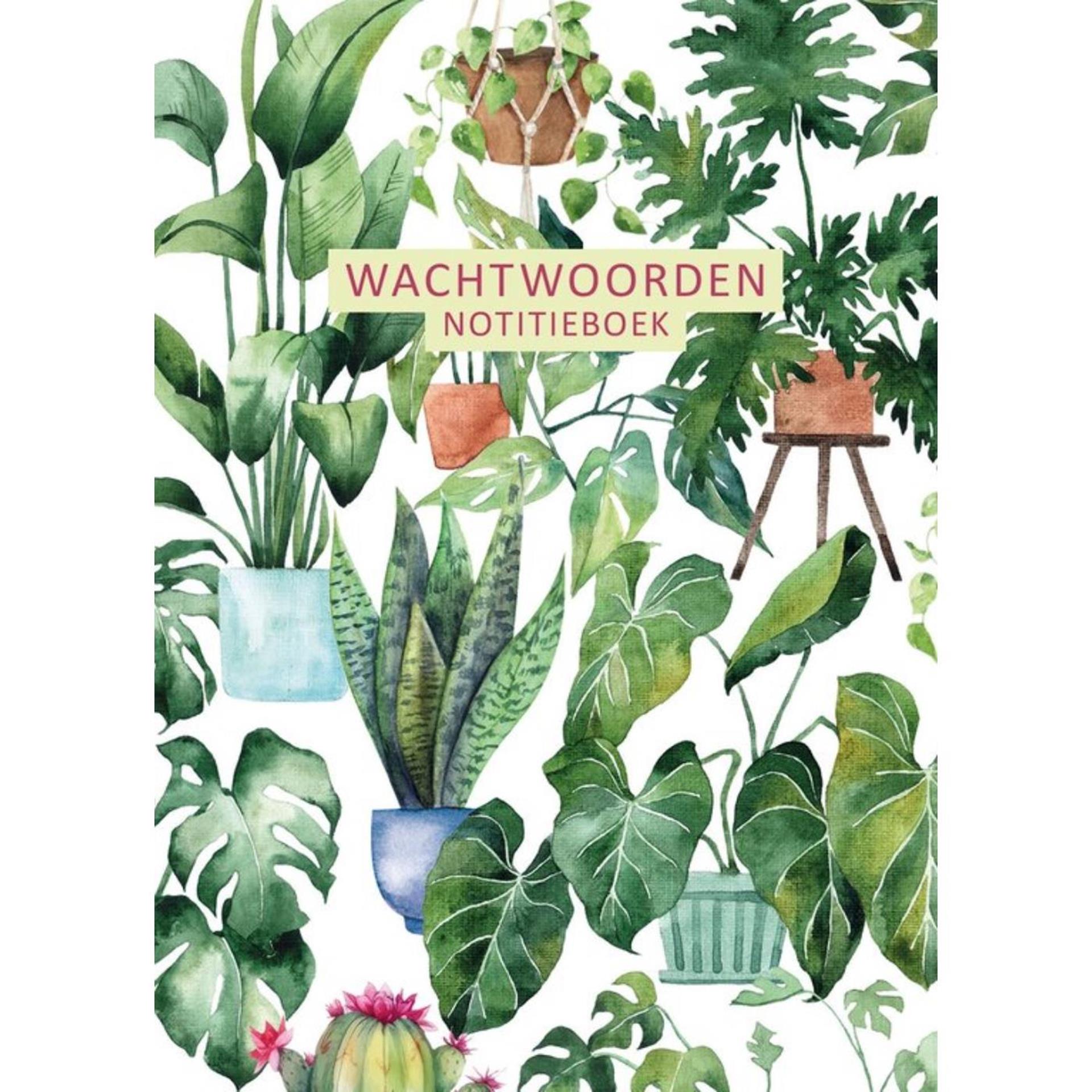 Deltas wachtwoorden notitieboek jungle