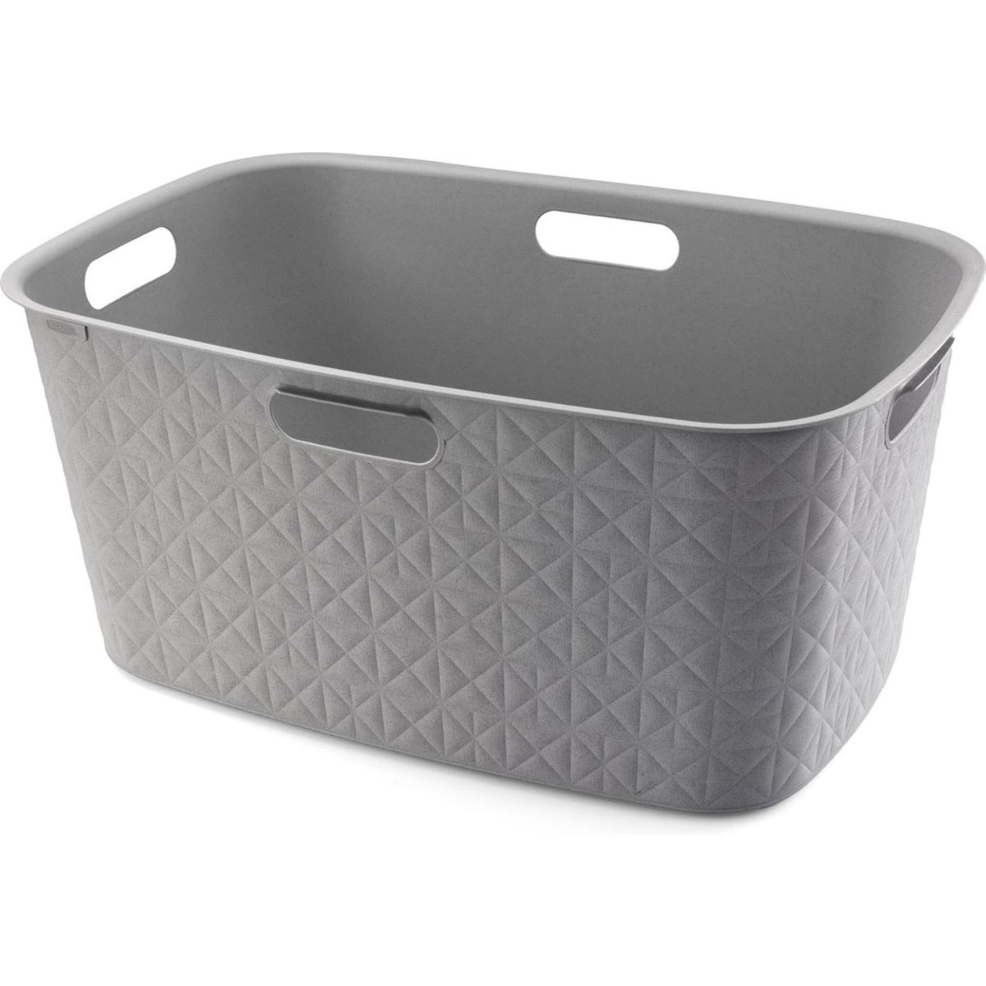Curver softex wasmand 45l taupe