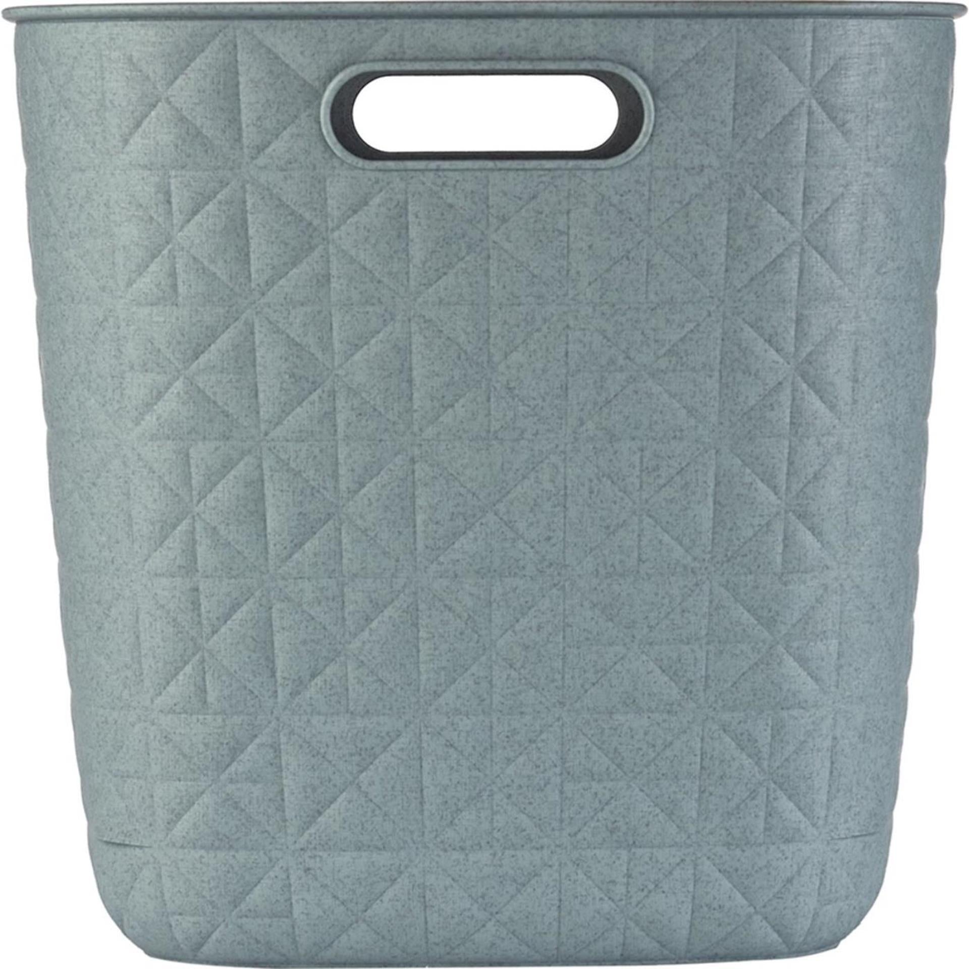 Curver softex opbergmand kubus 15l blauwgroen