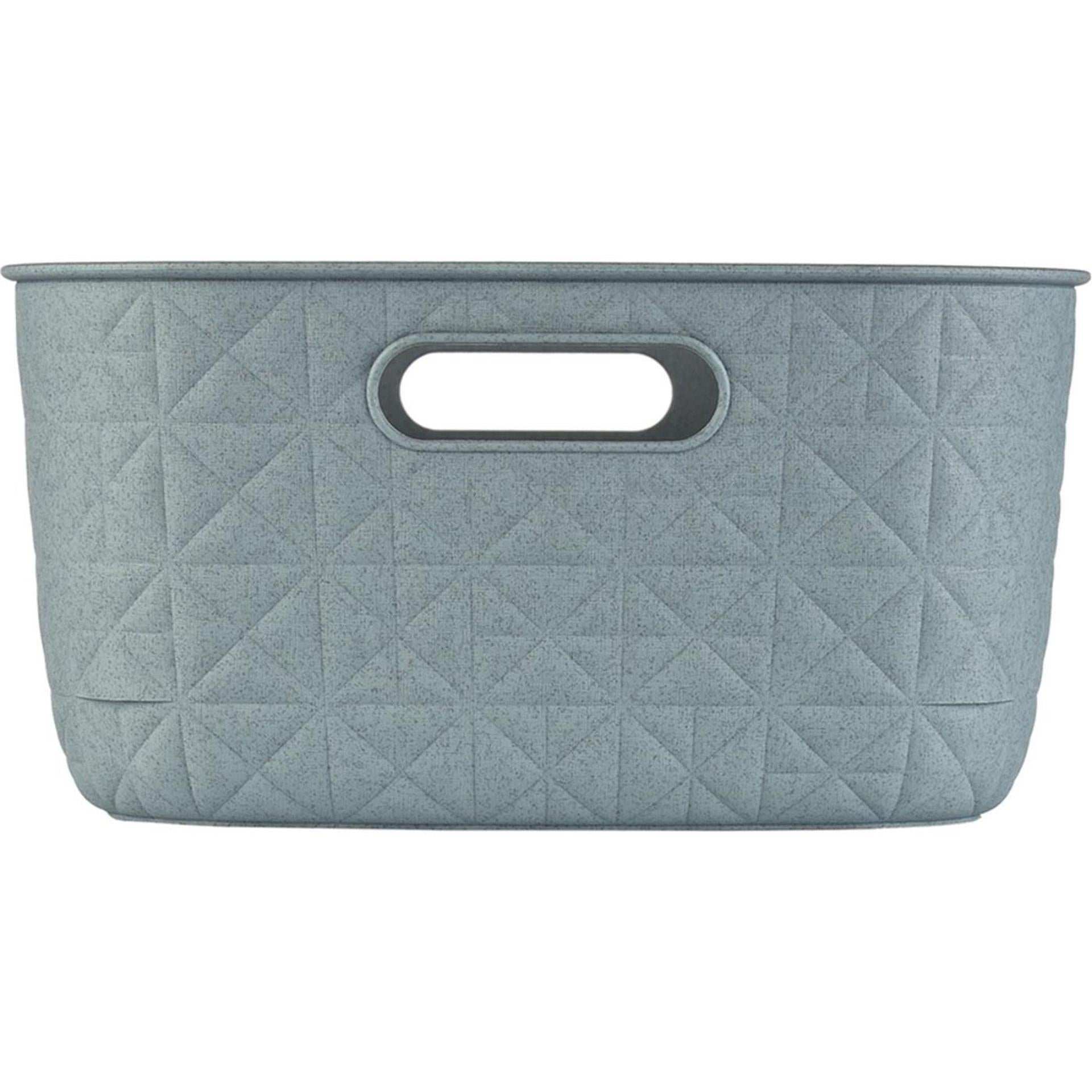 Curver softex opbergmand m blauwgroen