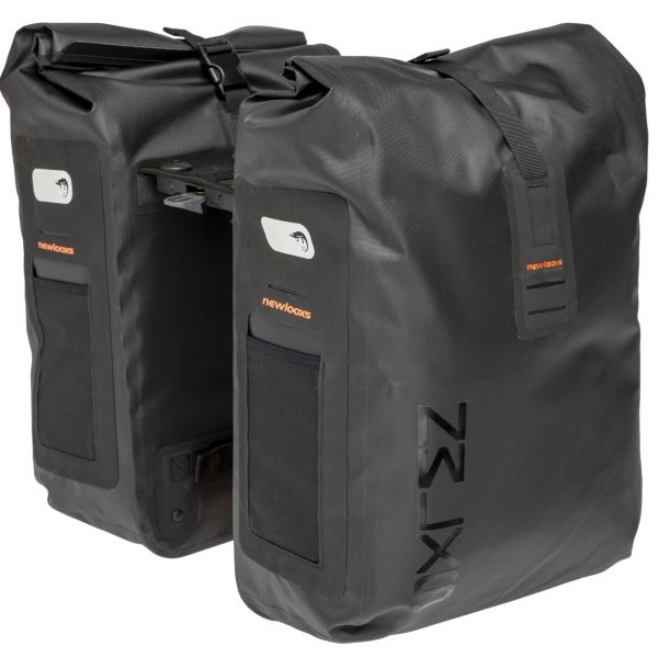 New Looxs fietstas dubbel Varo zwart Racktime