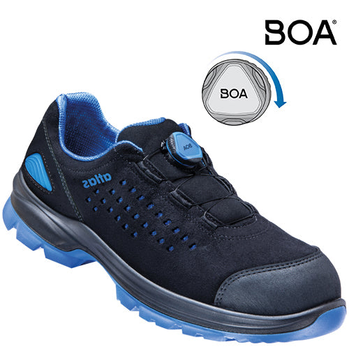 Atlas werkschoen sl 940 2.0 boa laag s1 w12 | zwart blauw | maat 40 - 00.012.240.40