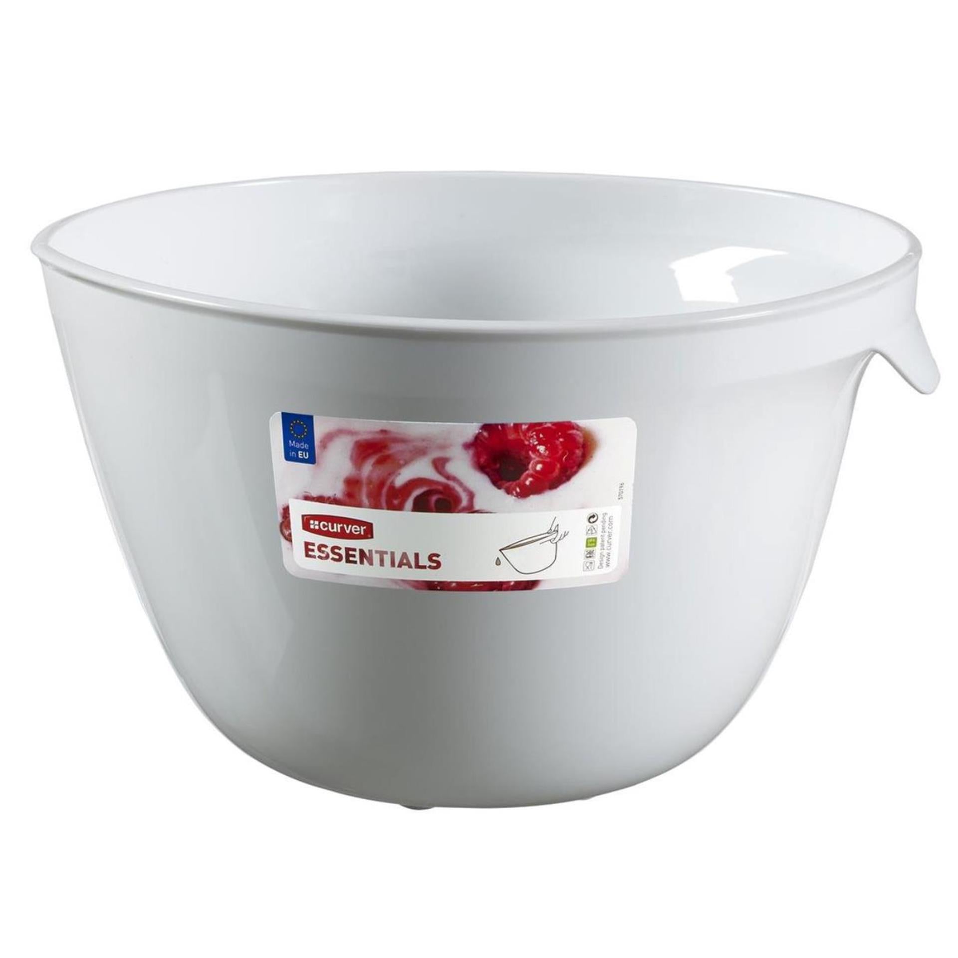 Curver essentials beslagkom 3,5l wit
