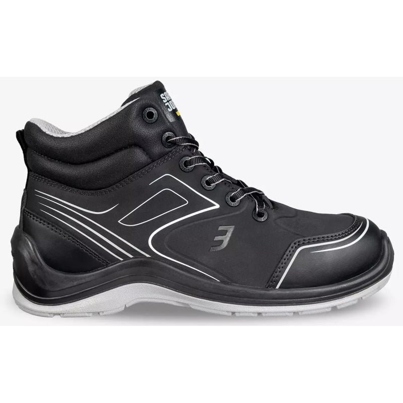 Ty safe jogger flow mid s3 | zwart | maat 38 - 00.118.115.38