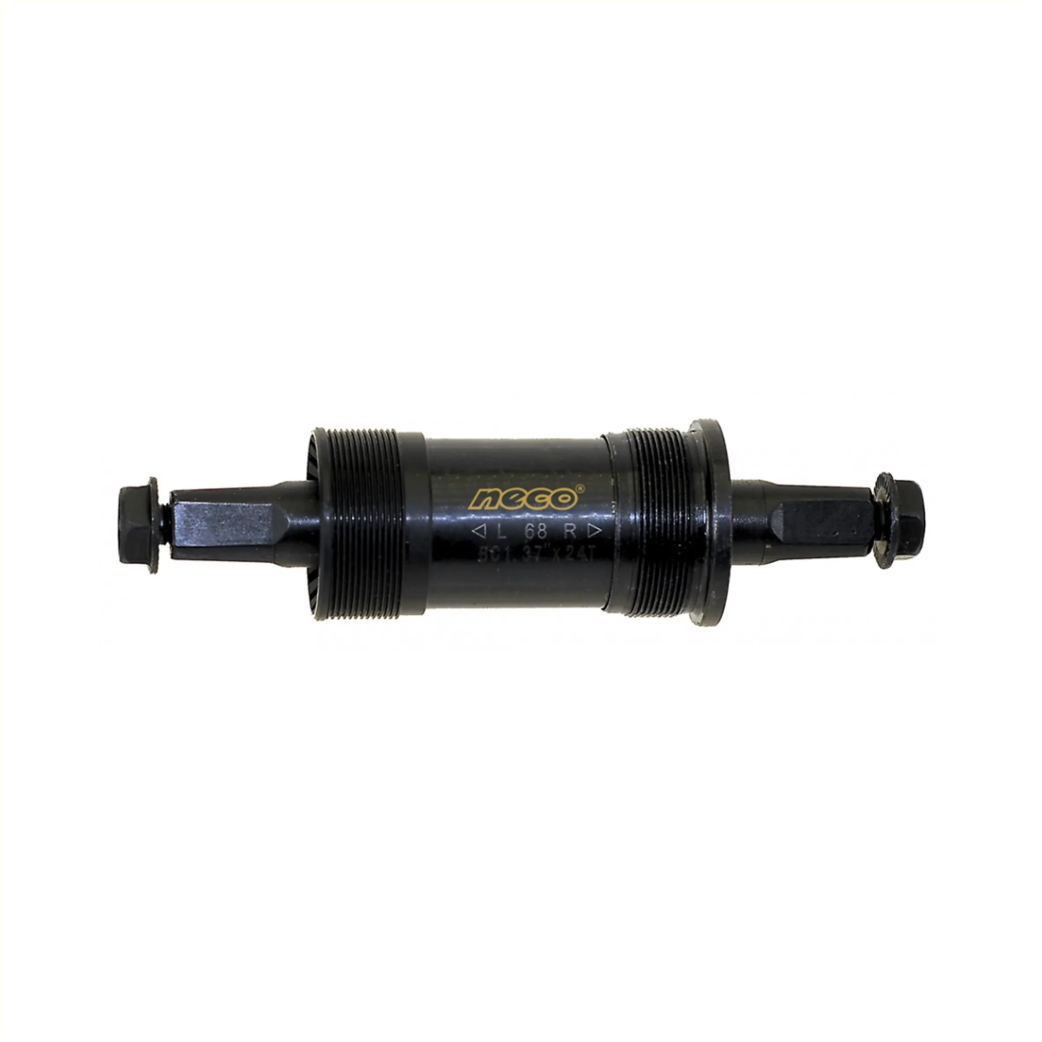 Boitier de pédalier Neco 113mm. Filetage BSA