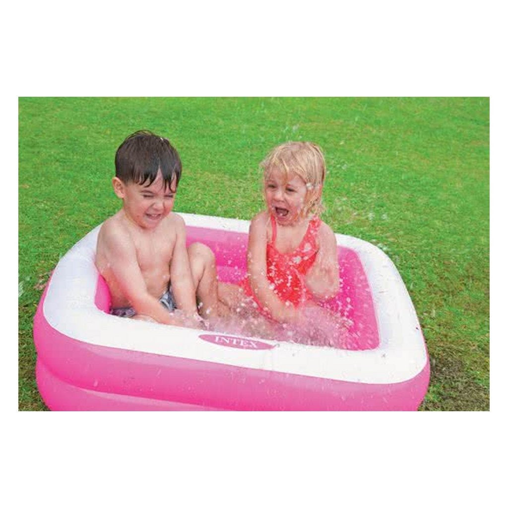 Intex zwembad play box roze 86x86cm