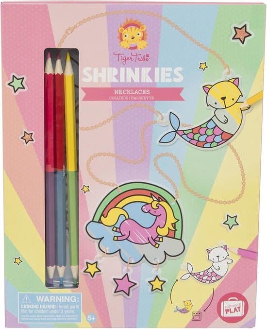 Tactic Tiger Tribe krimpfolie maakt mooie kettingen