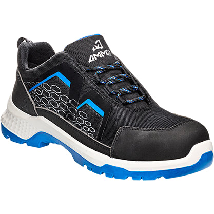 Emma werkschoen crossforce fly xd laag s3 | zwart blauw | maat 40 - 8715316153969
