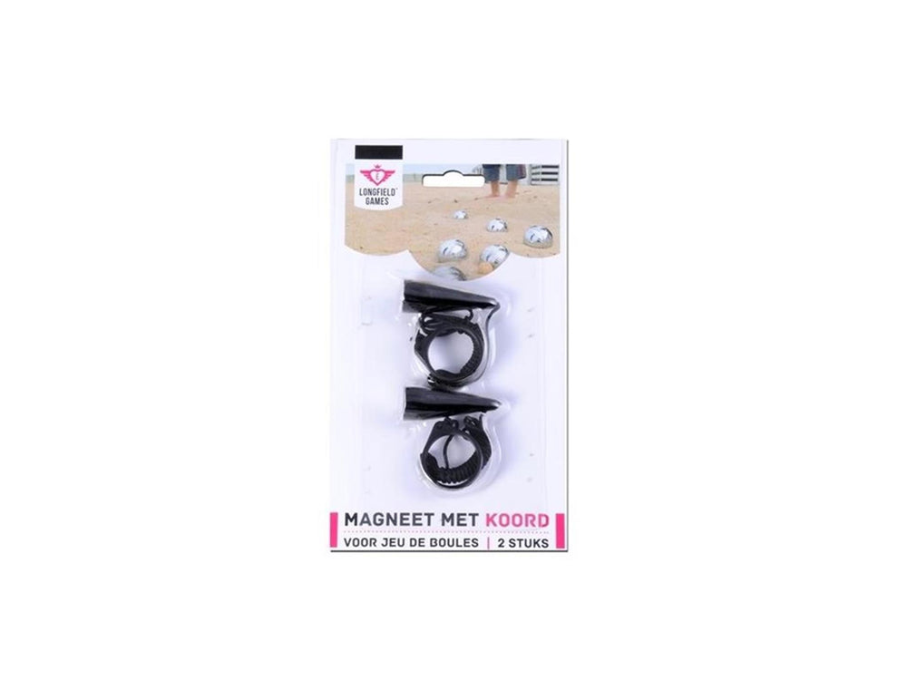 Engelhart jeu de boules magneet met touw. per 2 op blister