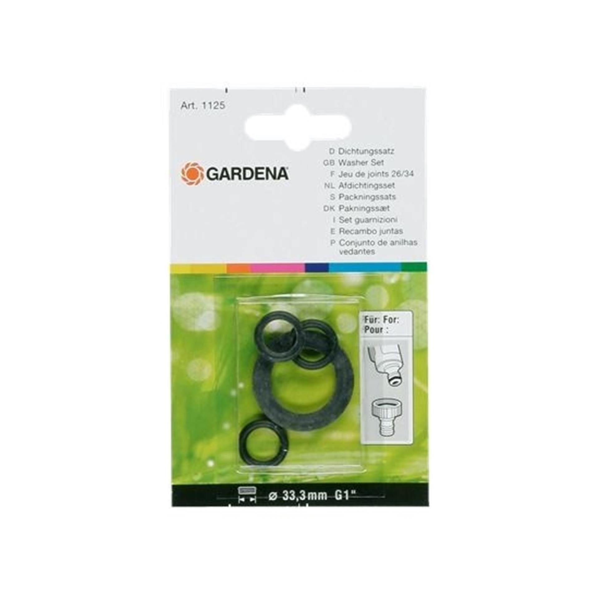 Gardena set rubberringen afdichting (1125-20)