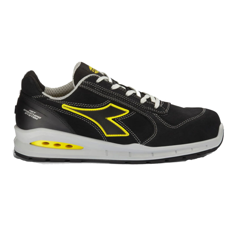 Diadora werkschoen run net ab 181148 s3s c0200 | black black c0200 | maat 38 - 8053607620739
