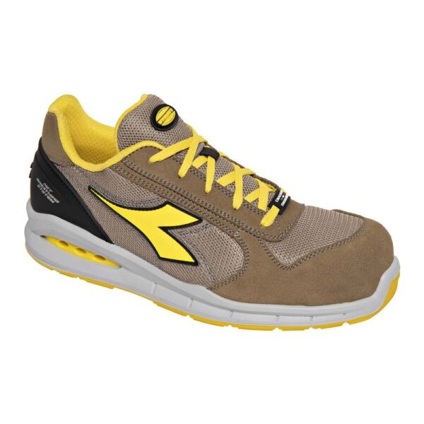 Diadora werkschoen run net ab low s1ps 181146 | wind gray aluminum c8701 | maat 38 - 8053607621477