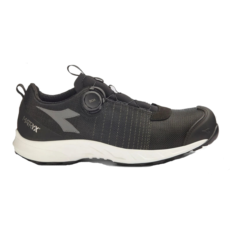 Diadora werkschoen fly lt mtx b low s3l 182330 | zwart wit | maat 44 - 8054795149569