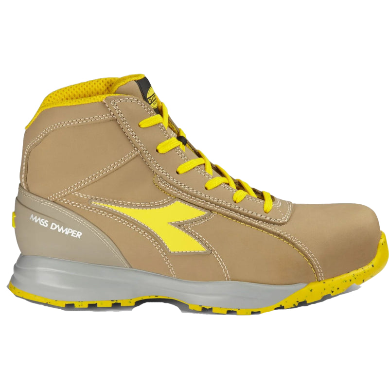 Diadora werkschoen glove mds mid 181134 s3s 75029 | grijs 75029 | maat 38 - 8053607609413