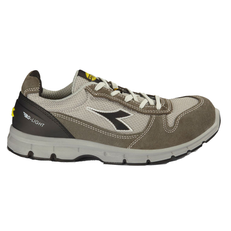 Diadora werkschoen run text low 181156 s1ps c0493 | castle rock alluminium c0493 | maat 42 - 8053607617791