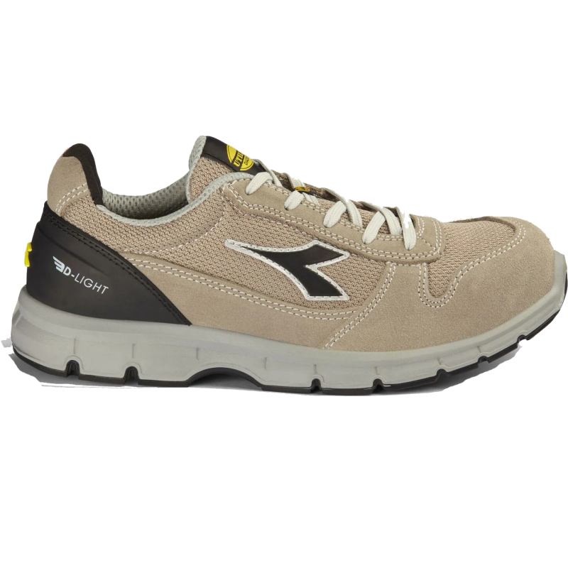 Diadora werkschoen run text low 181156 s1ps c8149 | sand c8149 | maat 35 - 8053607618170