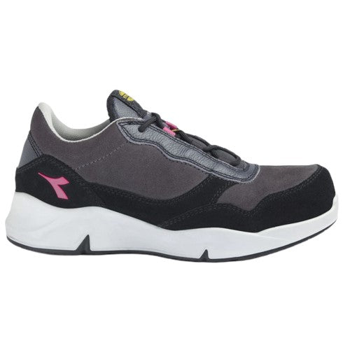 Diadora werkschoen athena laag 179902 s3l d0458 | nine iron raspberry (d0458) | maat 35 - 8053607443512