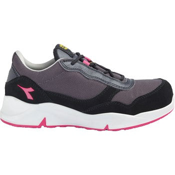 Diadora werkschoen athena text laag 179903 s1p d0458 | nine iron raspberry (d0458) | maat 35 - 8053607443352