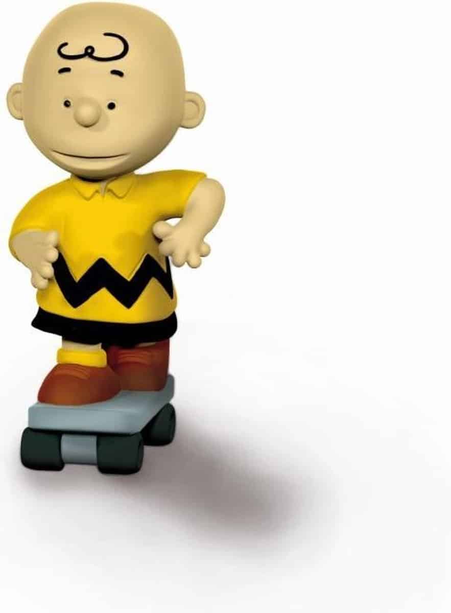 Schleich snoopy pinda's charlie brown skateboarder