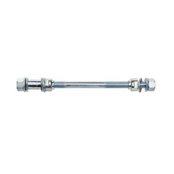 Rear axle for 7-speed freewheel hubs 3/8" thread 178mm length