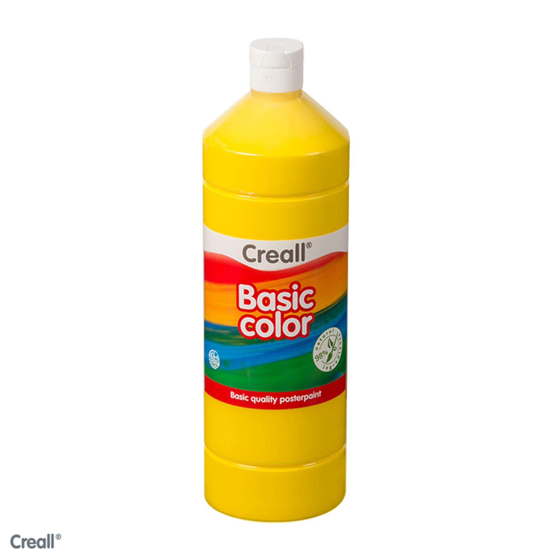 Creall plakkaatverf geel 500 ml